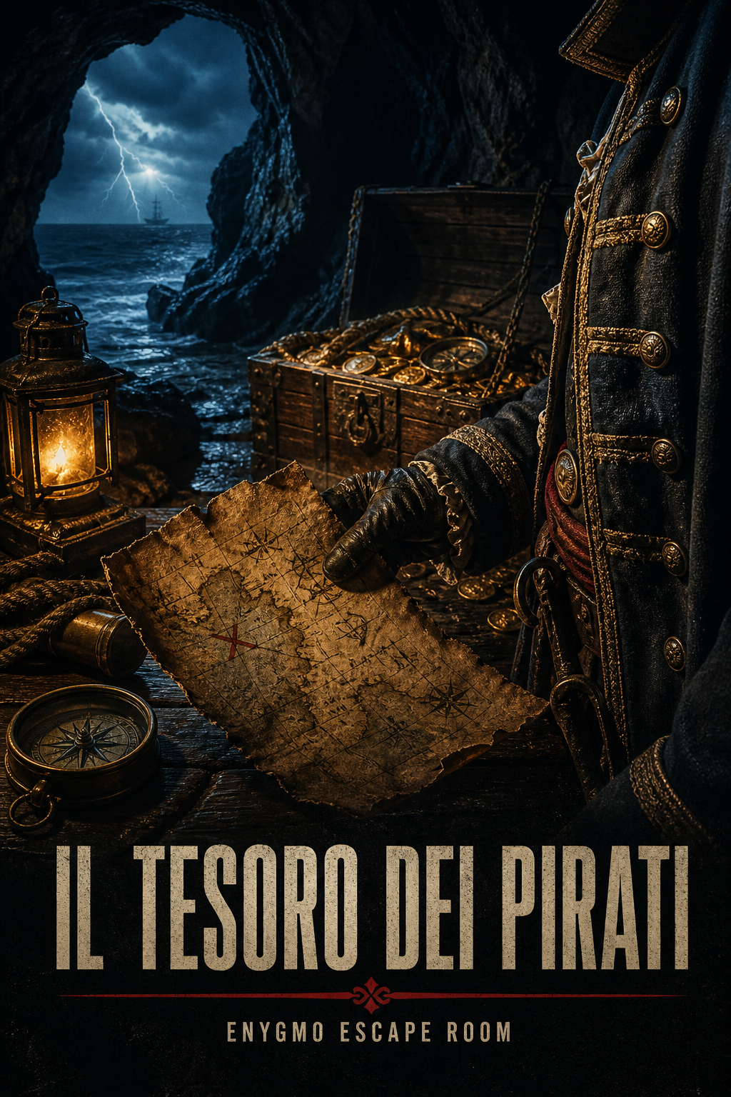 Locandina Il Tesoro dei Pirati di Enygmo